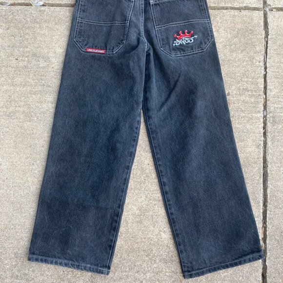 vintage JNCO crown embroidery pants